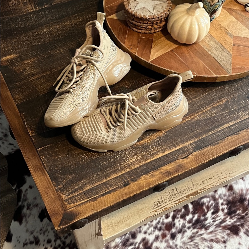 Steve Madden Tan Athletic Shoes